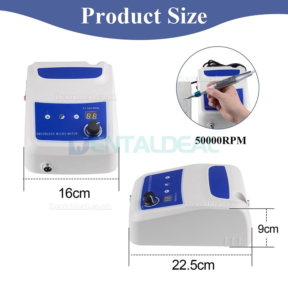 YD-BM001 Dental Lab Brushless Micromotor 50,000 RPM Handpiece